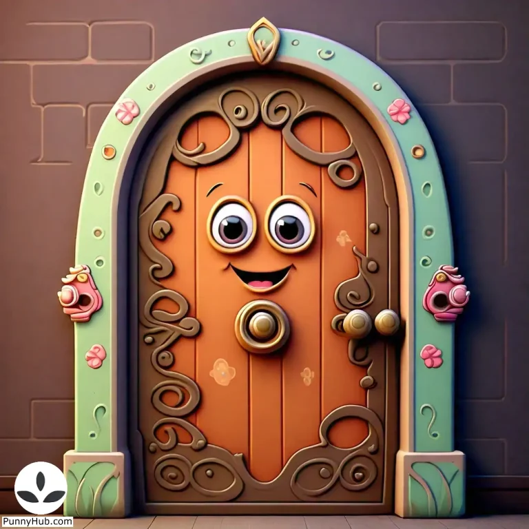 Ultimate list and collection of Best Door Jokes and Puns, One-liners, Dad Jokes, Funny Quotes, and Captions - Discover engaging and humorous content at PunnyHub.com