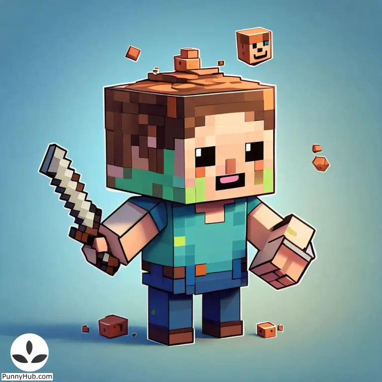 Ultimate list and collection of Best Minecraft Jokes and Puns, One-liners, Dad Jokes, Funny Quotes, and Captions - Discover engaging and humorous content at PunnyHub.com