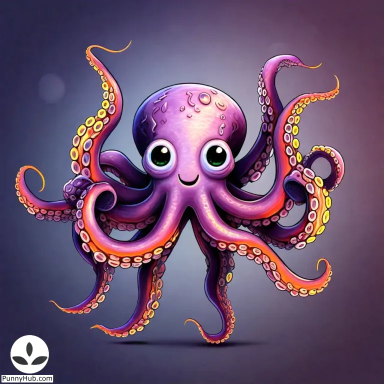 Ultimate list and collection of Best Octopus Jokes and Puns, One-liners, Dad Jokes, Funny Quotes, and Captions - Discover engaging and humorous content at PunnyHub.com