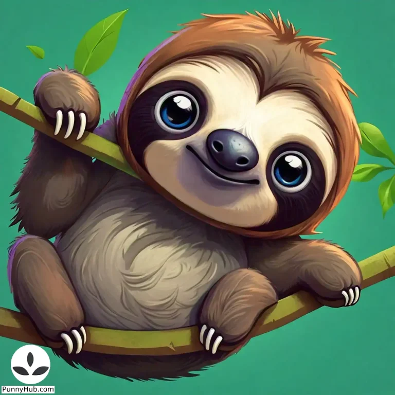 Ultimate list and collection of Best Sloth Jokes and Puns, One-liners, Dad Jokes, Funny Quotes, and Captions - Discover engaging and humorous content at PunnyHub.com