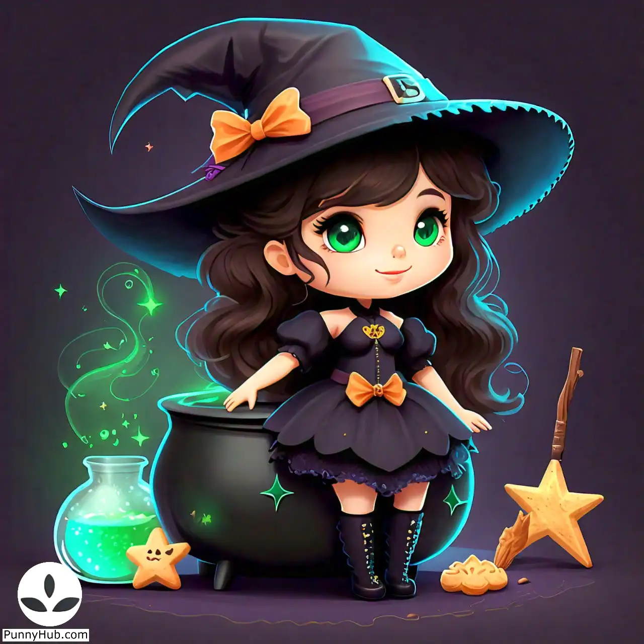 Ultimate list and collection of Best Witch Jokes and Puns, One-liners, Dad Jokes, Funny Quotes, and Captions - Discover engaging and humorous content at PunnyHub.com